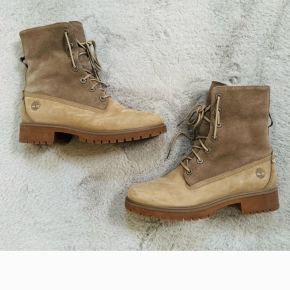 Timberland Shoes - Timberland Women's Two-Tone Lace Up Boots